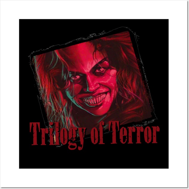 Trilogy Of Terror - Karen Black Wall Art by INLE Designs